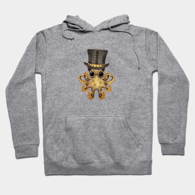 Steampunk Baby Octopus Hoodie by jeffbartels